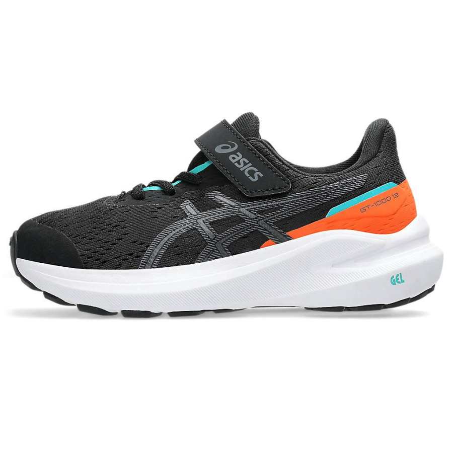 Asics GT 1000 13 Abrasion Resistant Low top Kids Lifestyle Shoes Black/Carbon Kids'
