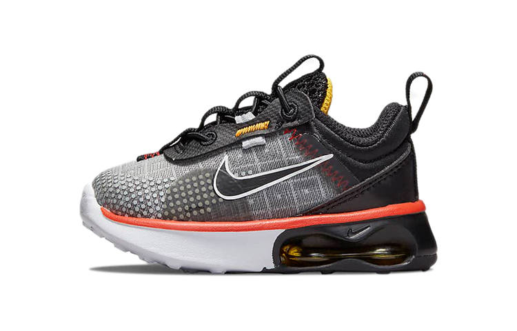 Nike Nike Air Max 2021 Recyclable Material Low top Toddler Shoes Gray Black Yellow Infant And Toddler