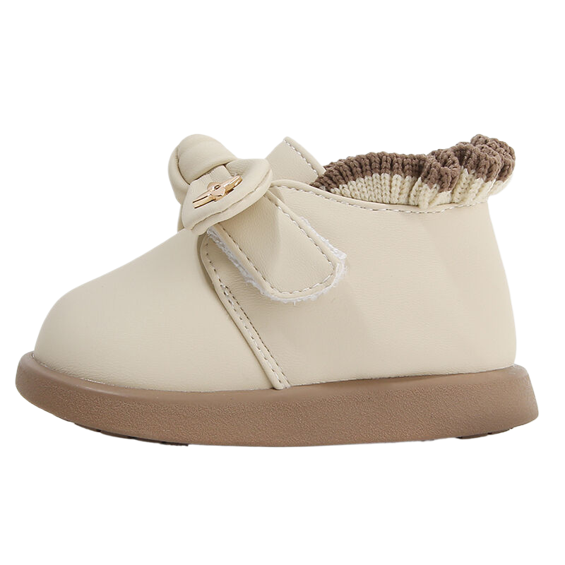 MAIBUXIONG Fashion Fleece Lined Comfortable Minimalist Style Toddler Shoes Infant And Toddler