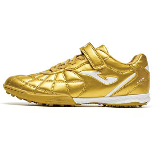 Joma Synthetic Leather Low top Kids' Soccer Shoes Gold Kids'