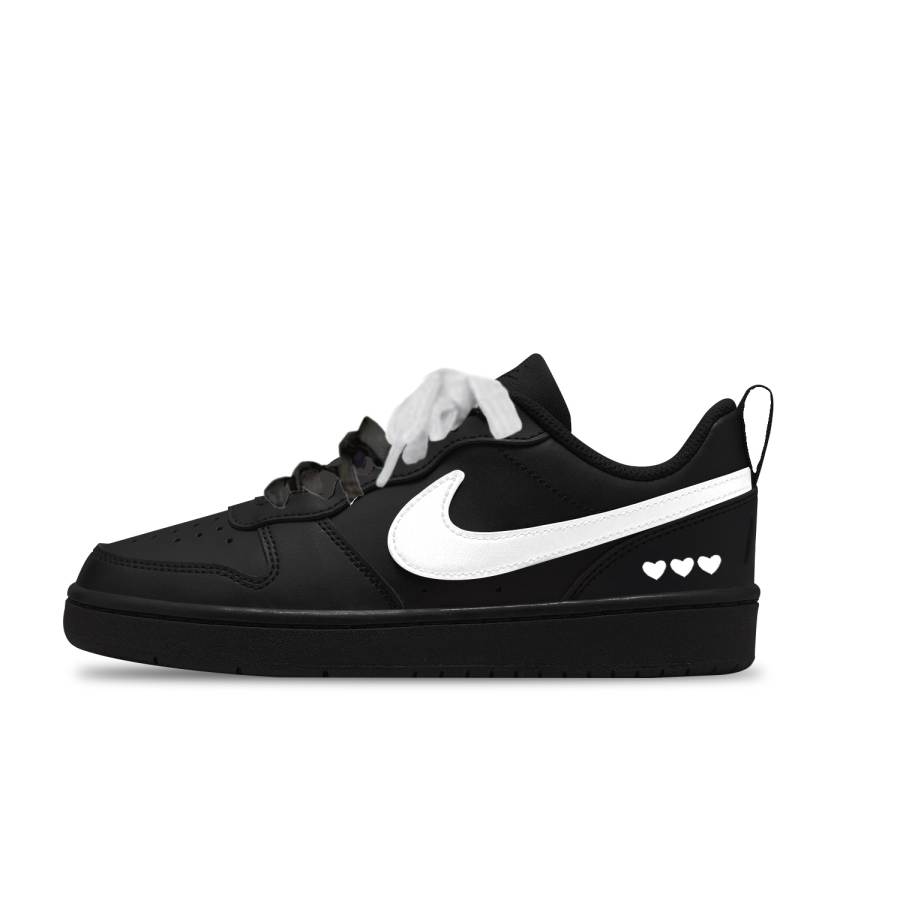 Nike Nike Court Borough Leather Slip Resistant Slip Resistant Low top Kids' Skateboarding Shoes Unisex