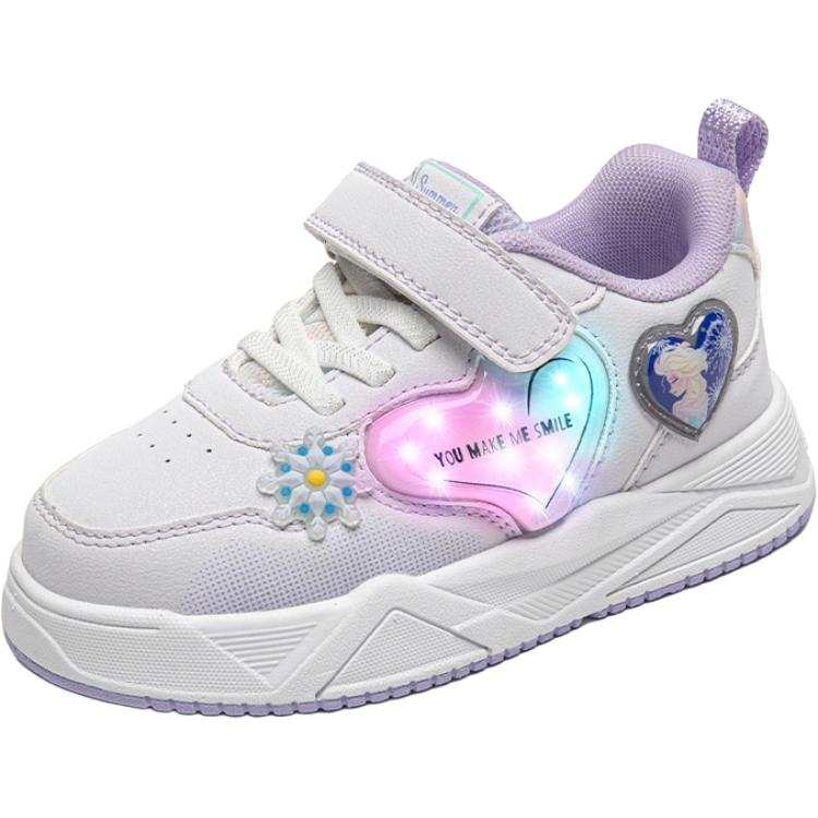 Disney Frozen Synthetic Leather Cushioning Abrasion Resistant Waterproof Low top Kids' Running Shoes