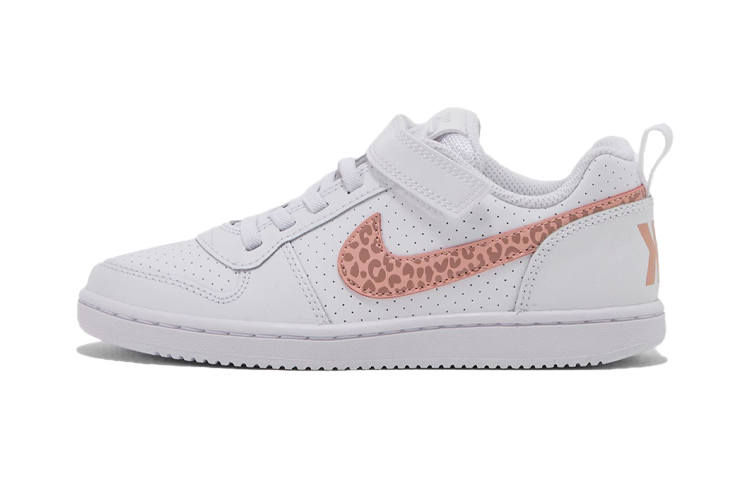 Nike Nike Court Borough Low Slip Resistant Cushioning Abrasion Resistant Low top Kids' Skateboarding Shoes