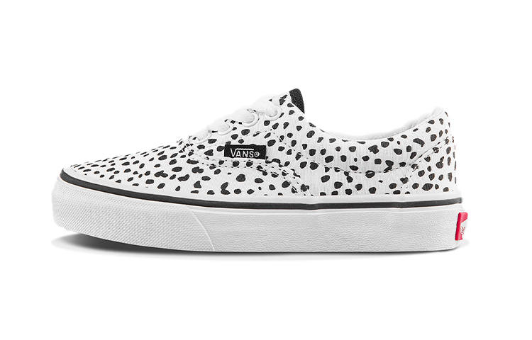 Vans Era Casual Low top Kids' Skateboarding Shoes Black White Children Aged 3 7 Years Old