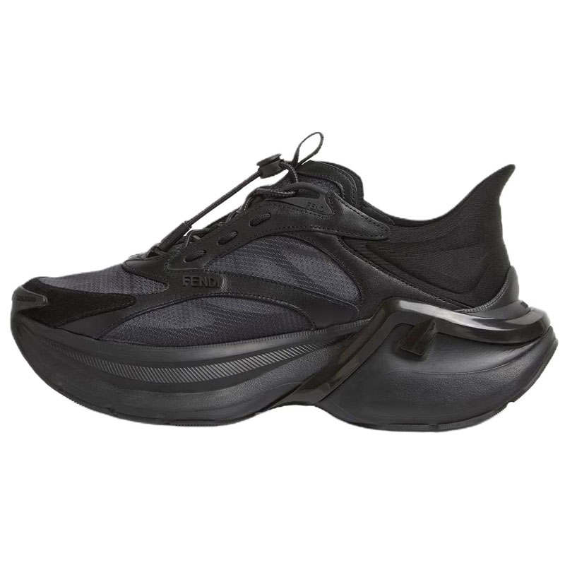FENDI F Light Low top Chunky Sneakers Women's Black