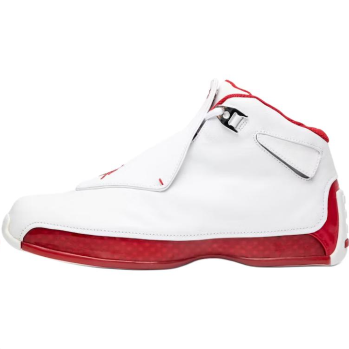 Jordan Jordan Air Jordan 18 Low top Basketball Shoes White Unisex