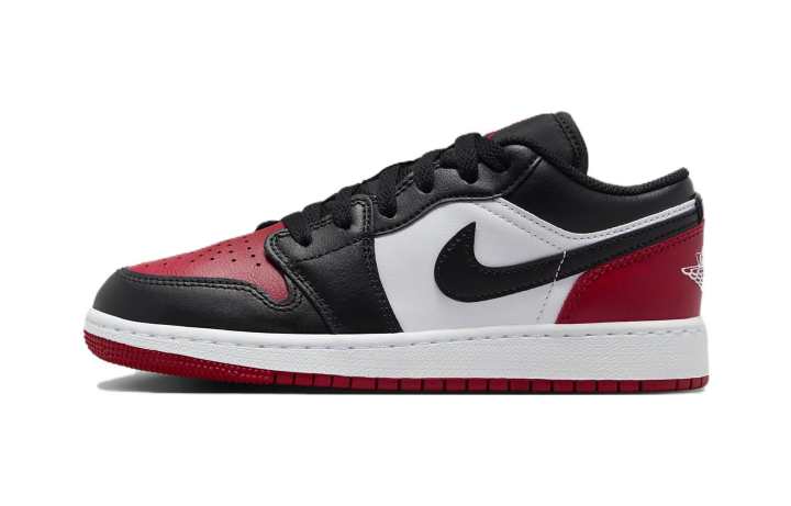 Jordan Jordan Kids Air Jordan 1 Low "Bred Toe" Sneakers