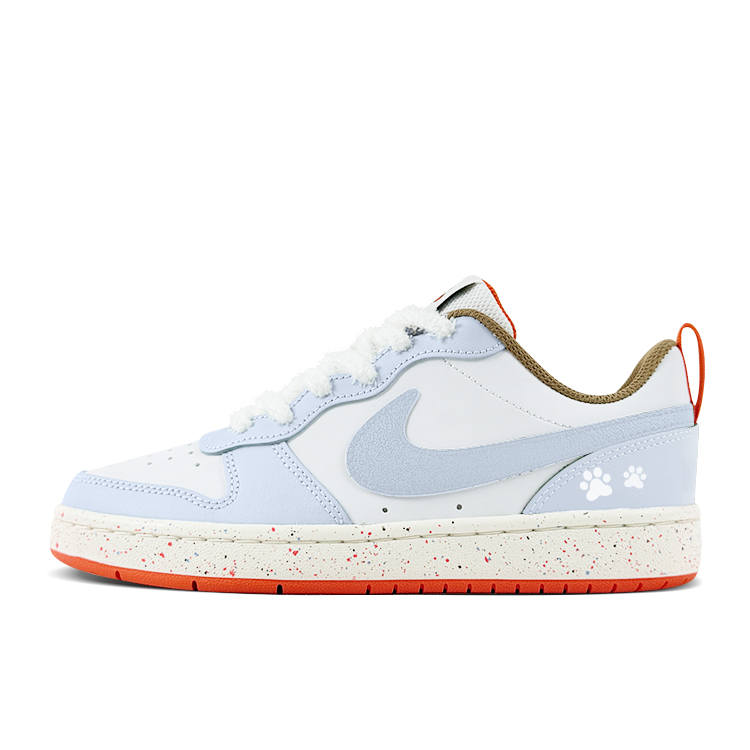 Nike Nike Court Borough Low 2 Kids' Skateboarding Shoes Blue Teenagers