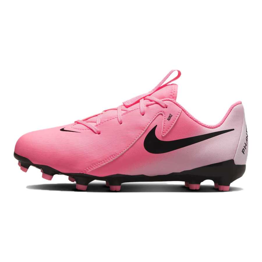 Nike Nike Slip Resistant Abrasion Resistant Low top Kids' Soccer Shoes Pink Black Kids'