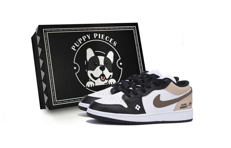 Jordan Jordan Air Jordan 1 Low Kids' Skateboarding Shoes White Teenagers