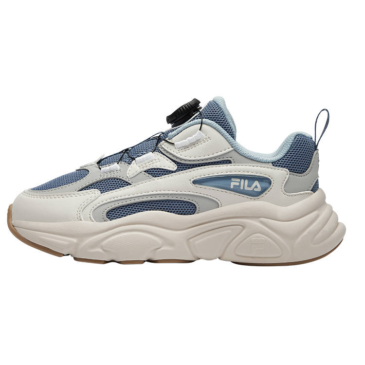 FILA KIDS Mars TD Synthetic Leather, Textile Slip Resistant, Abrasion Resistant, Breathable, Lightweight Cushioning