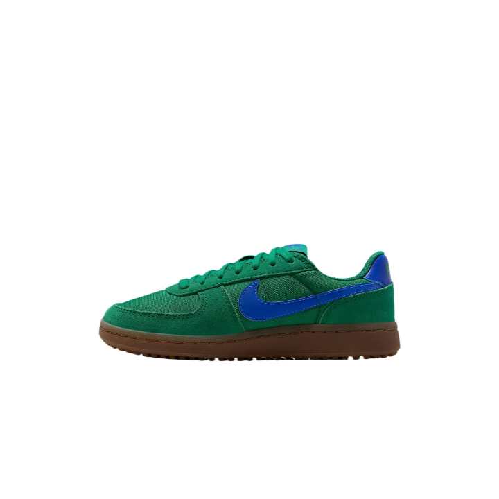 Nike Nike Field General Fabric Low top Skateboard Shoes Peacock Green Kids'