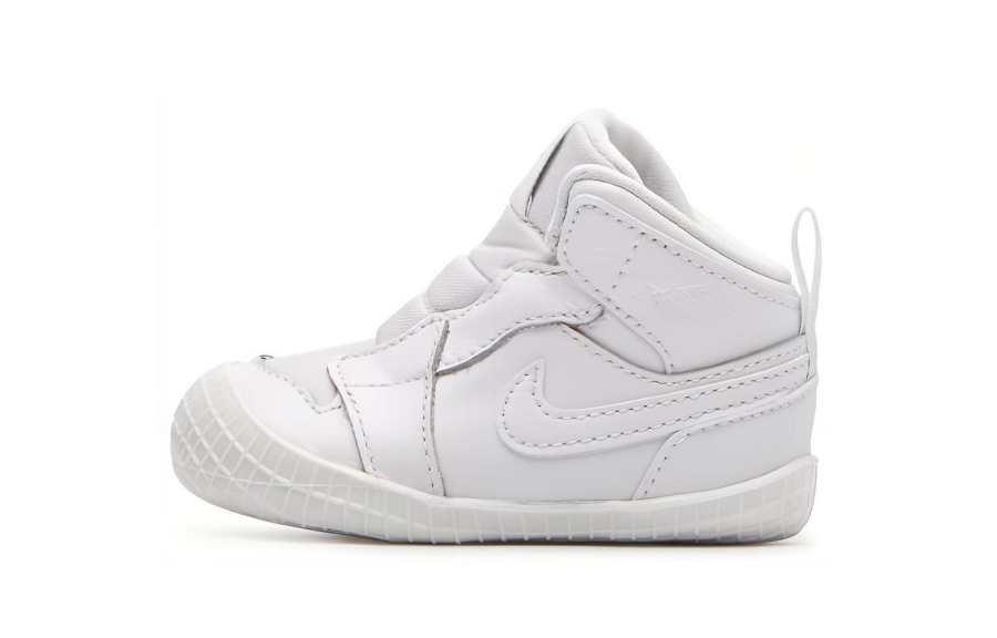 Jordan Jordan Air Jordan 1 Crib Bootie Slip Resistant Cushioning High top Pre Walking Baby Shoes White Infant And Toddler