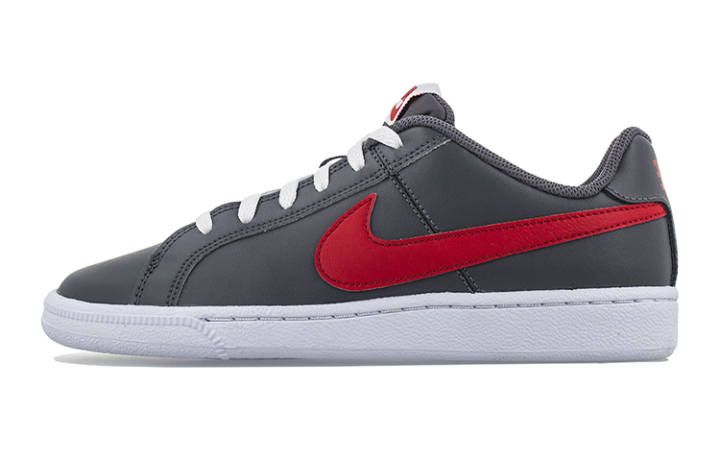 Nike Nike Slip Resistant Cushioning Abrasion Resistant Low top Skateboard Shoes Gray Red Unisex