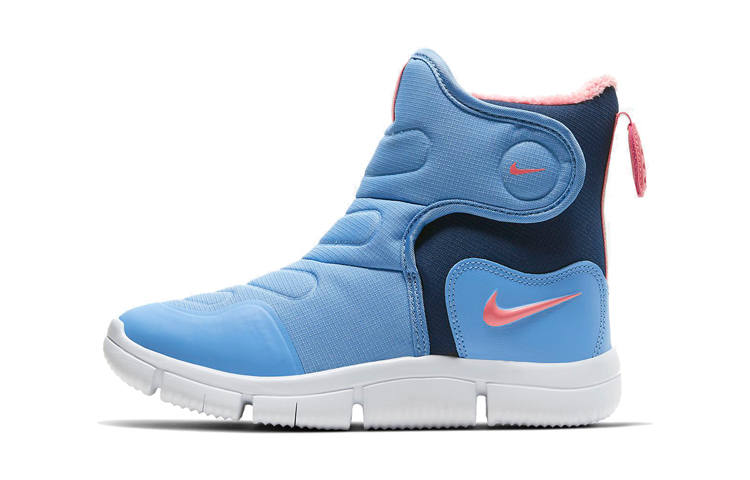 Nike Nike Novice High top Kids Lifestyle Shoes Light Blue Children Aged 3 7 Years Old