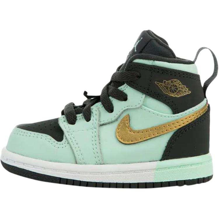 Jordan Jordan Air Jordan 1 High top Toddler Shoes Green Infant And Toddler