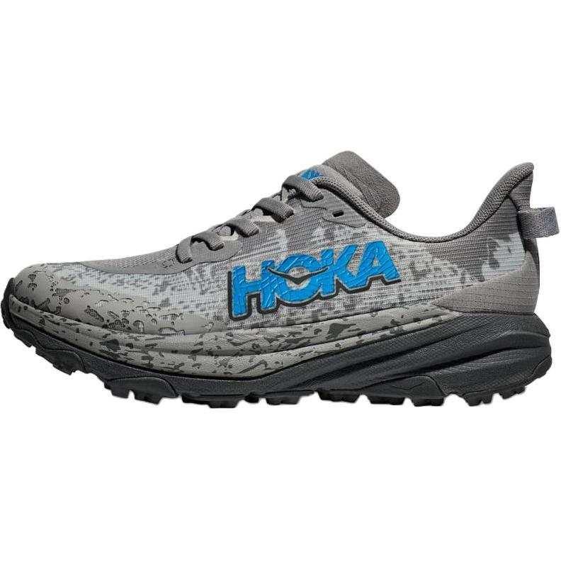 HOKA ONE ONE Speedgoat 6 Anti Kick Abrasion Resistant Anti Kick And Abrasion Resistant Low top Kids' Running Shoes Gray