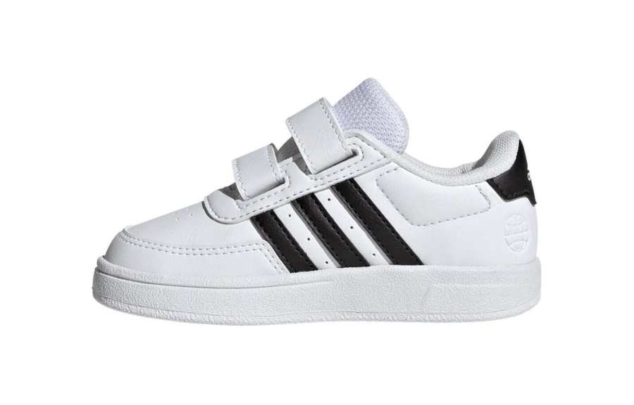 Adidas Adidas Focus Breathein Breaknet 2.0 Synthetic Leather Abrasion Resistant Low top Skateboard Shoes White