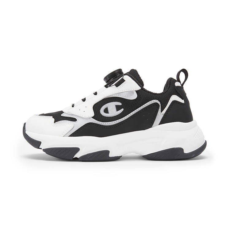 Champion Kids Chunky Sneakers Kids Lifestyle Shoes Black White Kids'