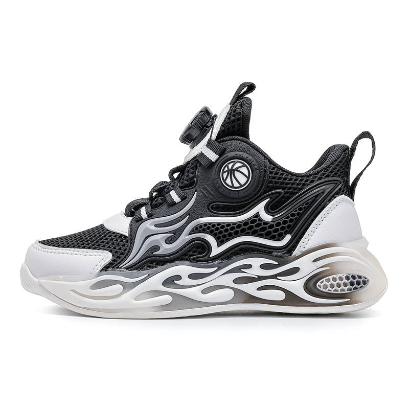 RHOBESAM Slip Resistant Slip Resistant Basketball Shoes Kids'