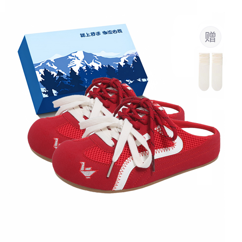 XIAOLUMILI Abrasion Resistant Abrasion Resistant Closed Toe Slippers Women's