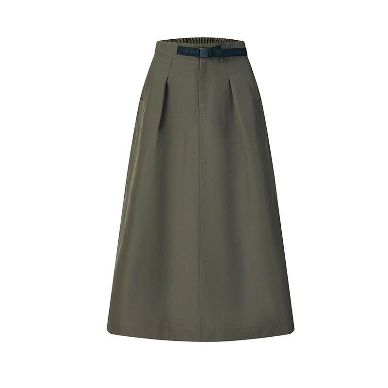 FILA EXPLORE Casual Long Skirt Women's Asphalt