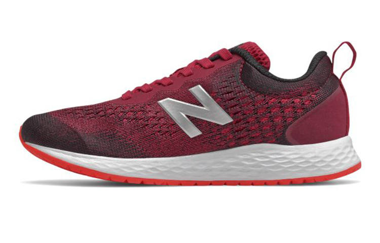New Balance New Balance Cushioning Abrasion Resistant Breathable Low top Running Shoes Black Red Kids'