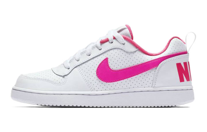 Nike Nike Court Borough Low White Pink Blast GS
