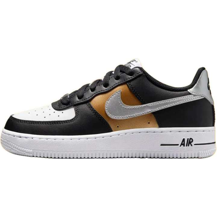 Nike Nike Air Force 1 Low top Skateboard Shoes Black White Unisex