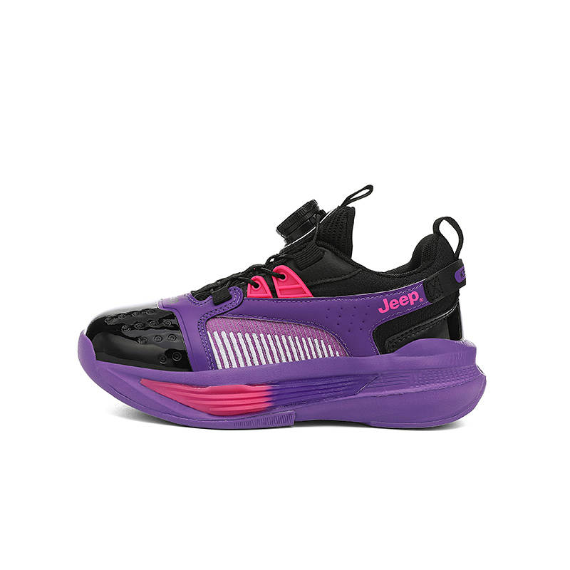 Jeep Running Collection Low top Basketball Shoes Raspberry Purple Kids'