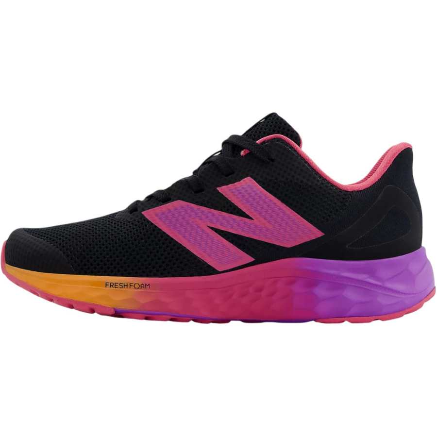 New Balance New Balance NB Fresh Foam Arishi V4 Abrasion Resistant Breathable Low top Kids' Running Shoes Black Teenagers