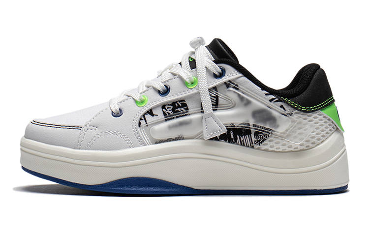 Li-Ning YOUNG Li Ning YOUNG Yingchi Low top Skateboard Shoes White Black Teenagers