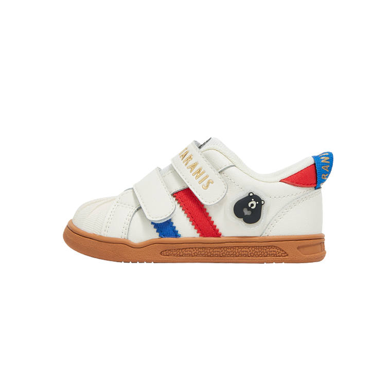 TARANIS Toddler Shoes White/Red/Blue Infant And Toddler