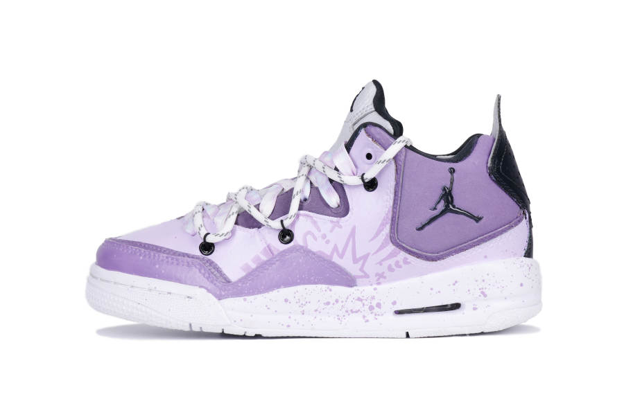 Jordan Jordan Courtside 23 Mid top Children's Basketball Shoes Light Purple Teenagers