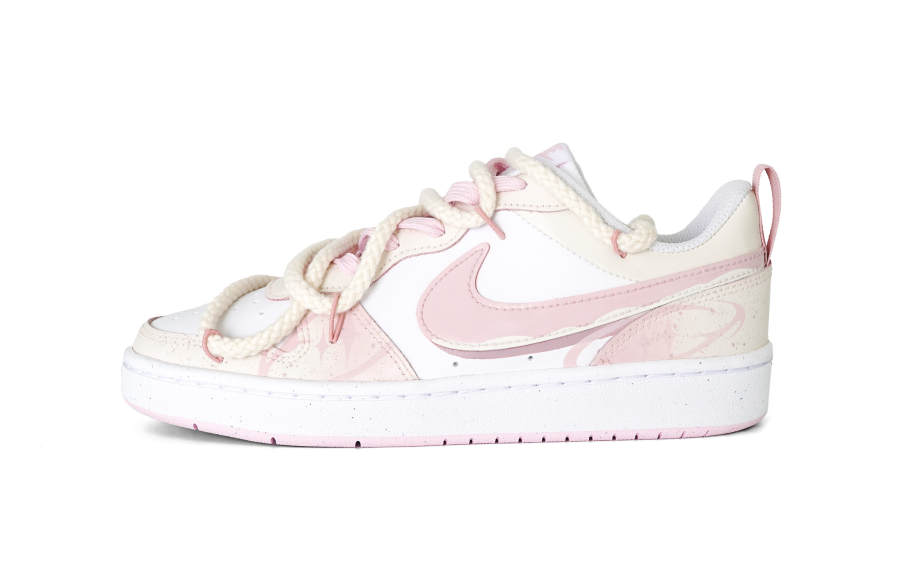 Nike Nike Court Borough Low top Kids' Skateboarding Shoes Pink Teenagers