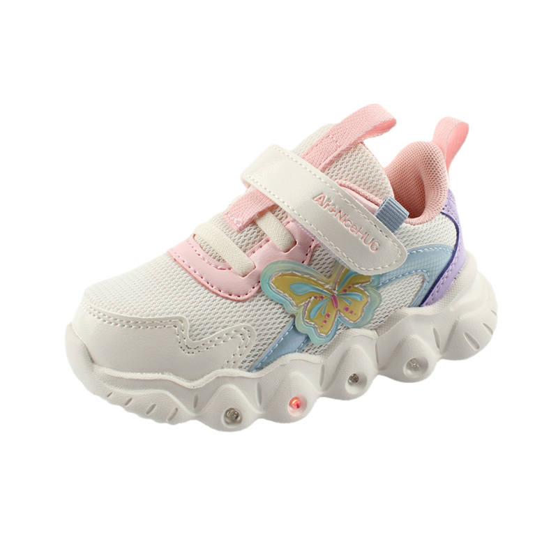 ABC KIDS Slip Resistant Cushioning Abrasion Resistant Mid top Toddler Shoes Infant And Toddler