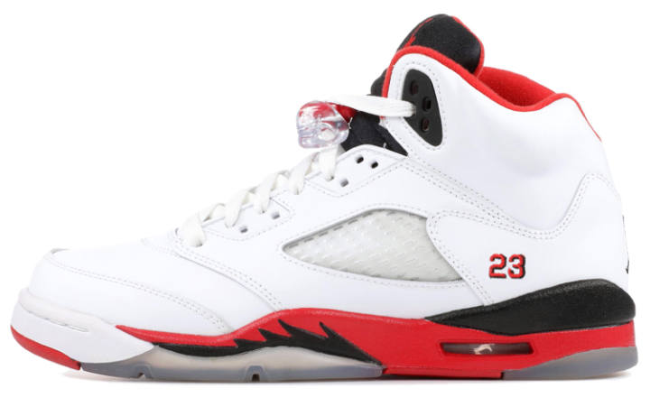 Jordan Air Jordan 5 Retro Fire Red Black Tongue 2013 GS