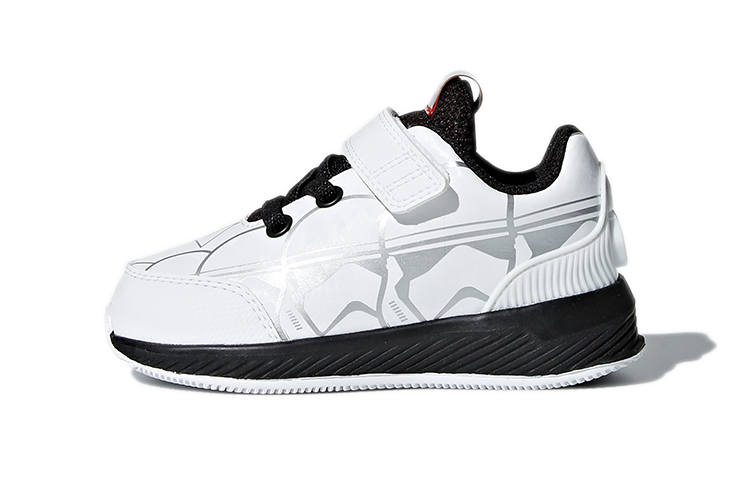 Adidas Star Wars x Adidas Rapidarun Abrasion Resistant Abrasion Resistant Low top Toddler Shoes White Black Infant And Toddler