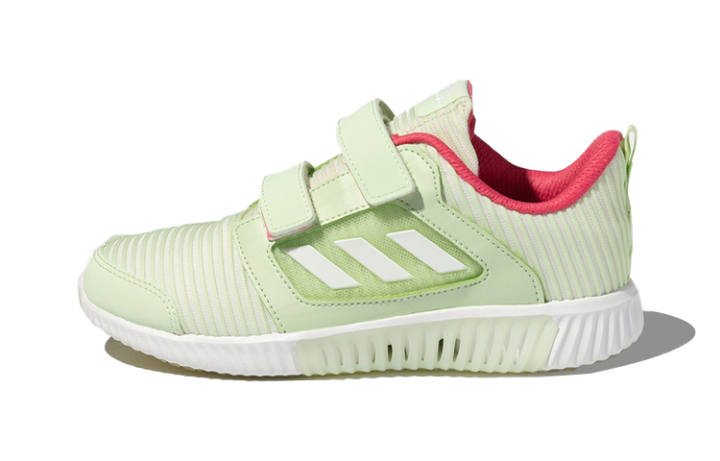 Adidas Adidas Climacool 2.0 Vent Cf C Breeze Hook and loop Slip Resistant Low top Kids' Running Shoes Green White