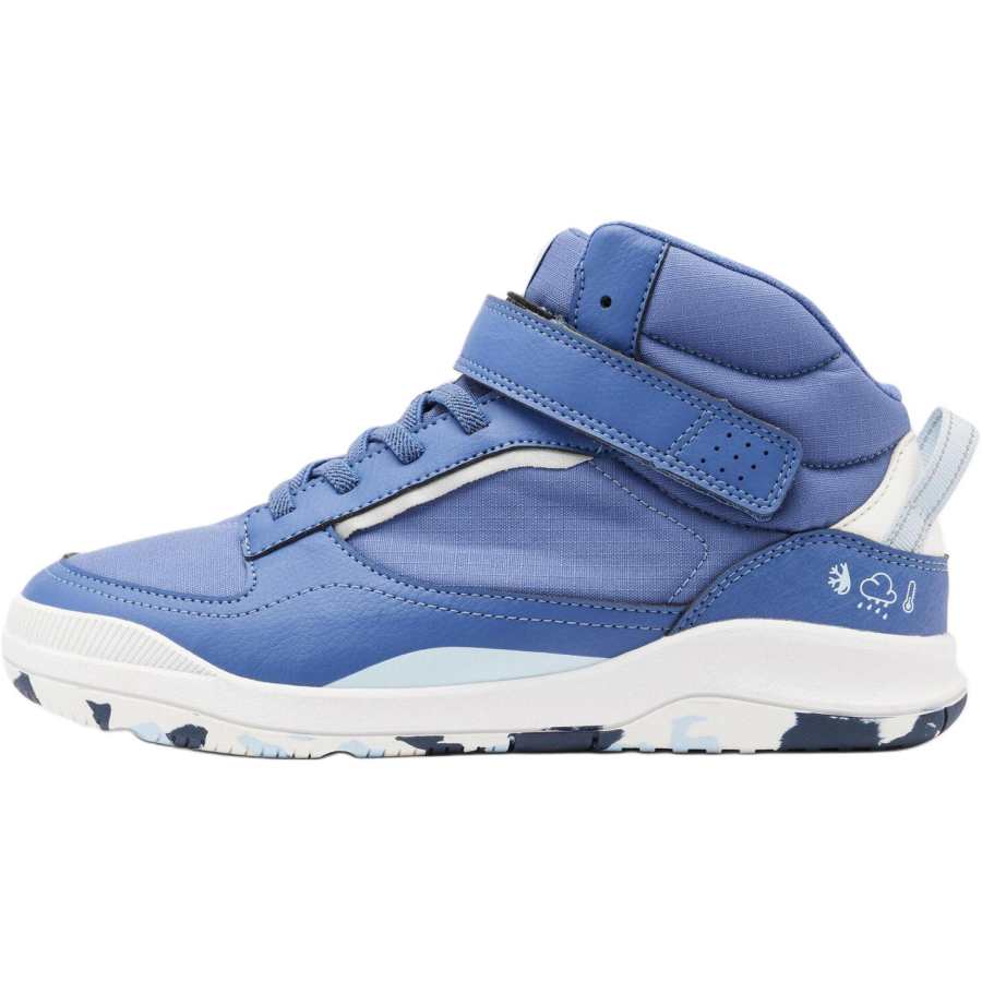 DECATHLON Waterproof And Breathable Cushioning Waterproof And Breathable Cushioning High top Kids Lifestyle Shoes Blue
