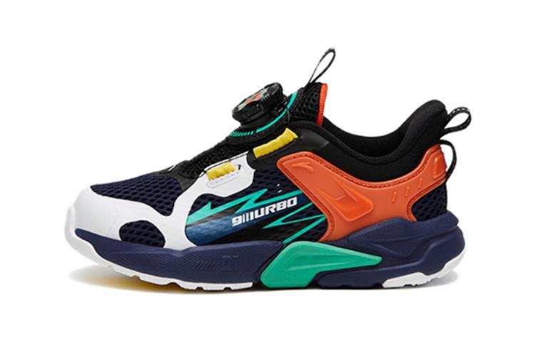 Antakids Slip Resistant Abrasion Resistant Slip Resistant Abrasion Resistant Low top Kids' Running Shoes Black Orange