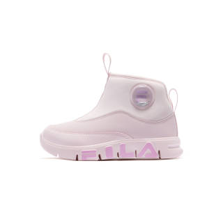 FILA KIDS SEASON FSW GGUMIBOOTS Fleece Lined Comfortable Versatile Waterproof Insulated Shoes Pu Mist Tender Powder