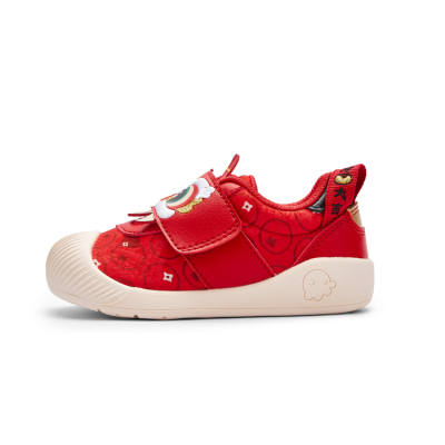 BALABALA Slip Resistant Low top Toddler Shoes Red Infant And Toddler