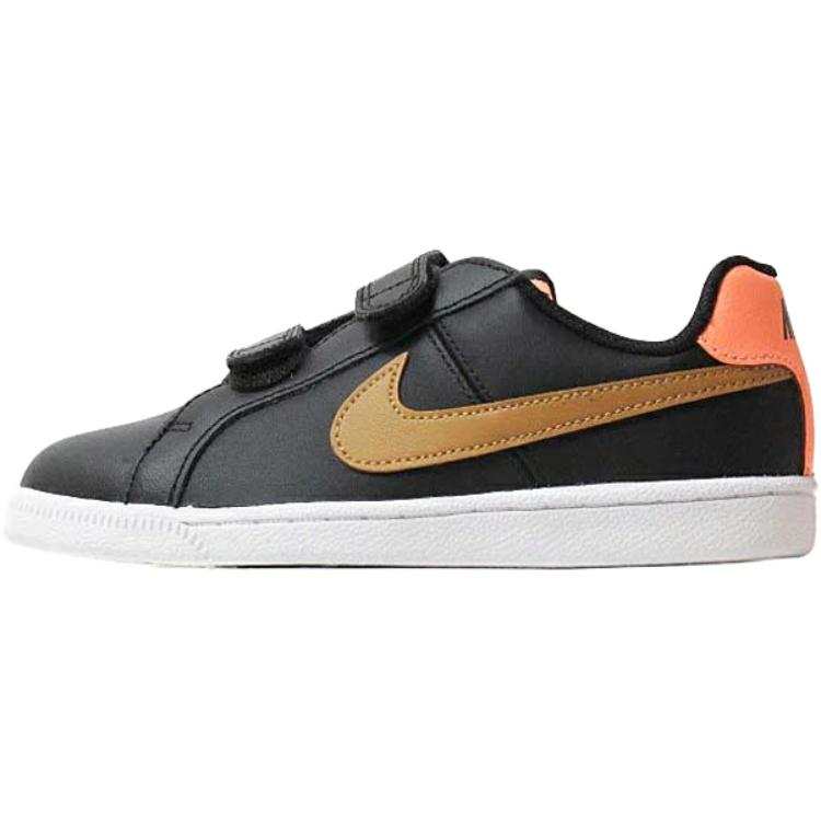 Nike Nike Court Royal Slip Resistant Abrasion Resistant Low top Kids' Skateboarding Shoes Black Brown Kids'