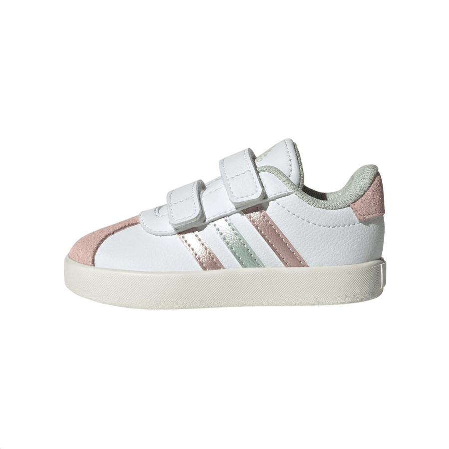 Adidas Adidas Vl Court Low top Toddler Shoes White Pink Infant And Toddler