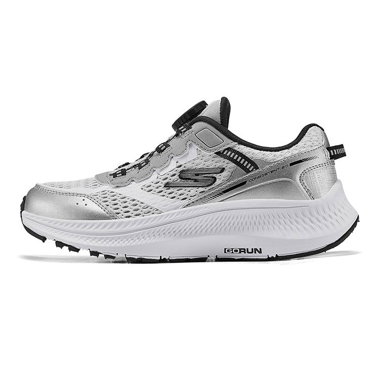 Skechers Kids Low top Kids' Running Shoes Silver/White Kids'