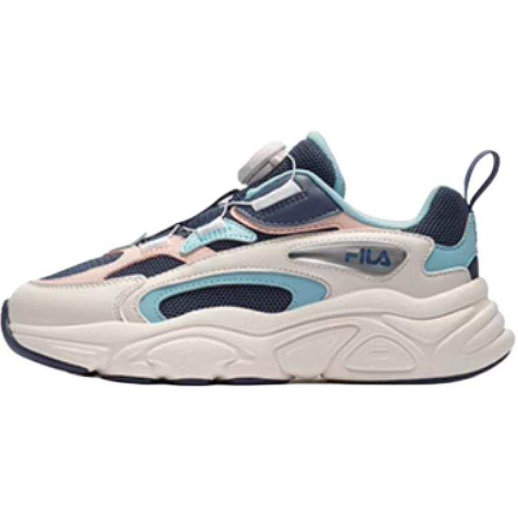 FILA KIDS Abrasion Resistant Low top Kids' Running Shoes Dark Gray Blue Kids'