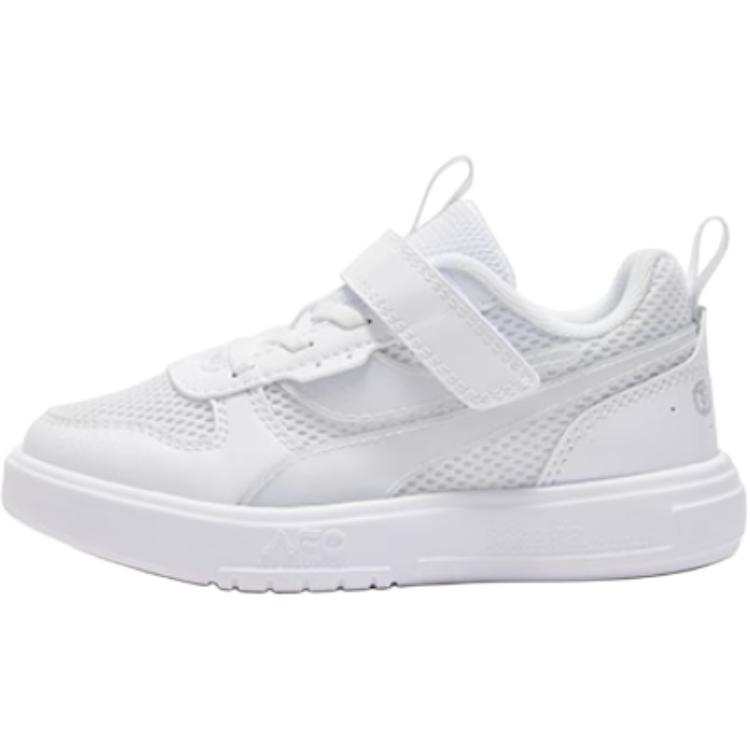 361°KIDS Abrasion Resistant Abrasion Resistant Low top Kids' Skateboarding Shoes White Children Aged 3 7 Years Old