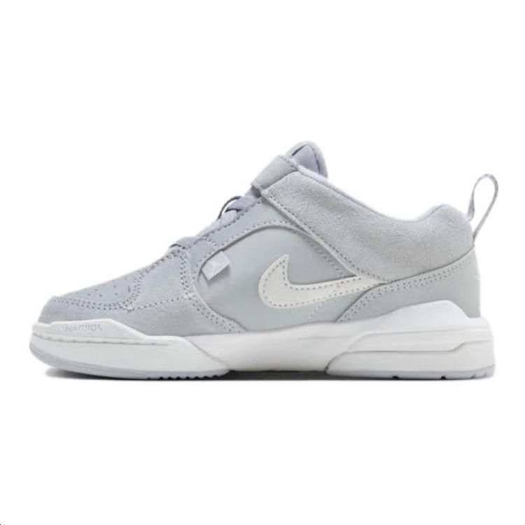 Jordan Jordan Stadium 90 Comfortable Cushioning, Wear Resistant Low top Kids Lifestyle Shoes Gray White