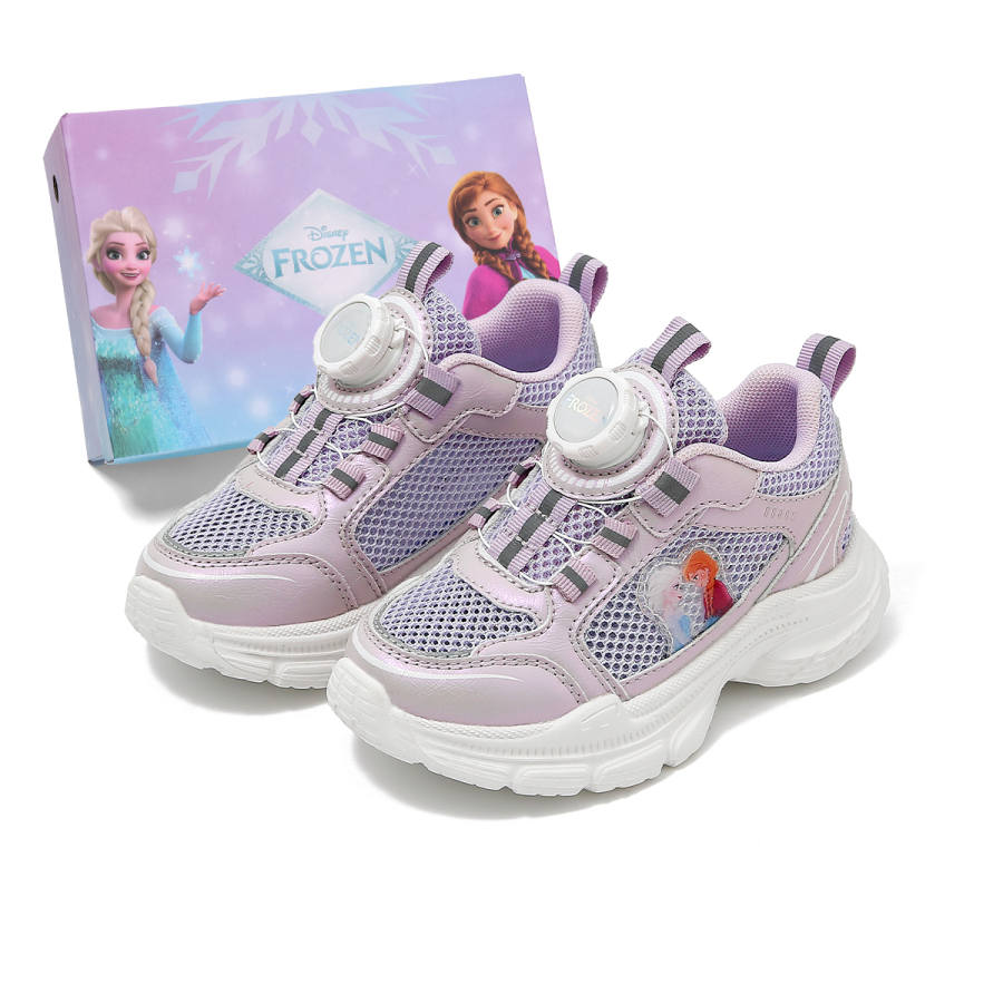 Disney Frozen Series Synthetic Leather, Textile Slip Resistant Anti Kick Cushioning Abrasion Resistant Breathable